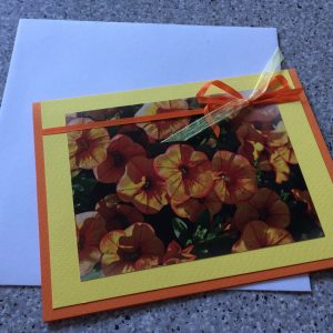 Carte fleurie