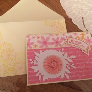 Carte Anniversaire