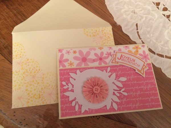 Carte Anniversaire