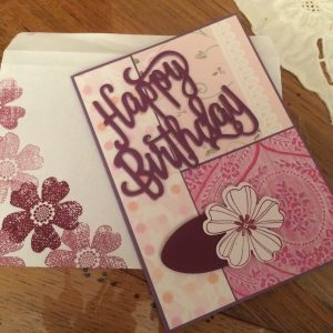 Carte d'anniversaire