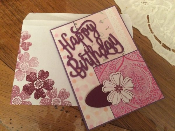 Carte d'anniversaire