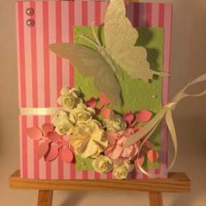 Mini-Album Rose Papillon