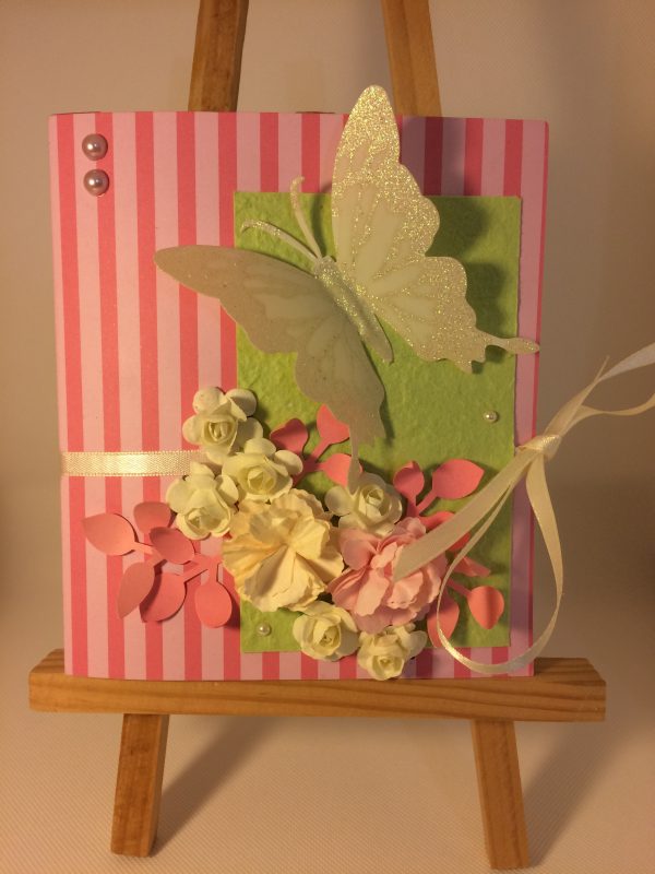Mini-Album Rose Papillon
