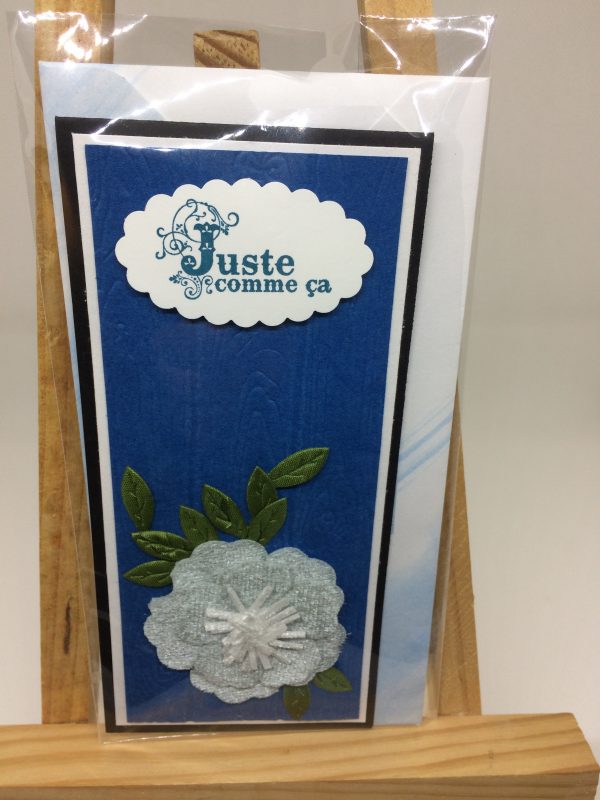 Carte "Juste comme ça"