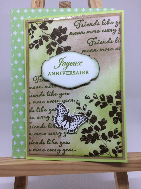 Carte Anniversaire