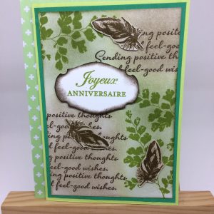 Carte Anniversaire
