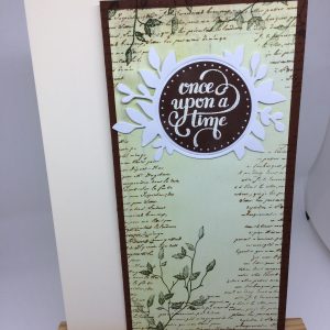 Carte "Once upon a time"