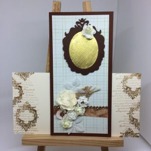 Carte Miroir fleuri